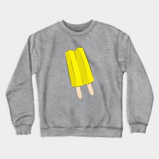 Yellow Popsicle Crewneck Sweatshirt